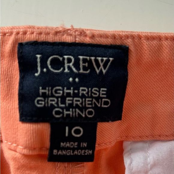 J. Crew Orange Cropped Ankle Pants - Picture 4 of 12
